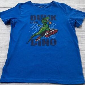 BCG Boys Blue “Dunk like Dino” Tee